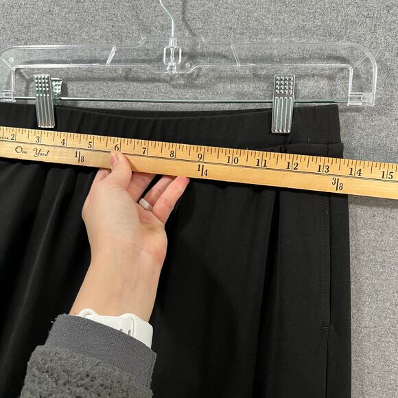 Susan Graver Every Day Women Pants Black, Petite XX-Small - Picture 5 of 8